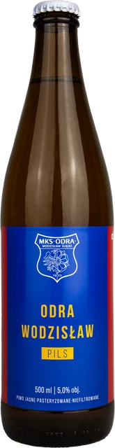 Butelka: Odra Wodzisław Pils, Browar Wodzisław